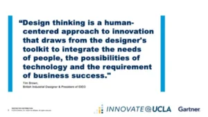 Spring Quarter Tech Bootcamp Design Thinking Session